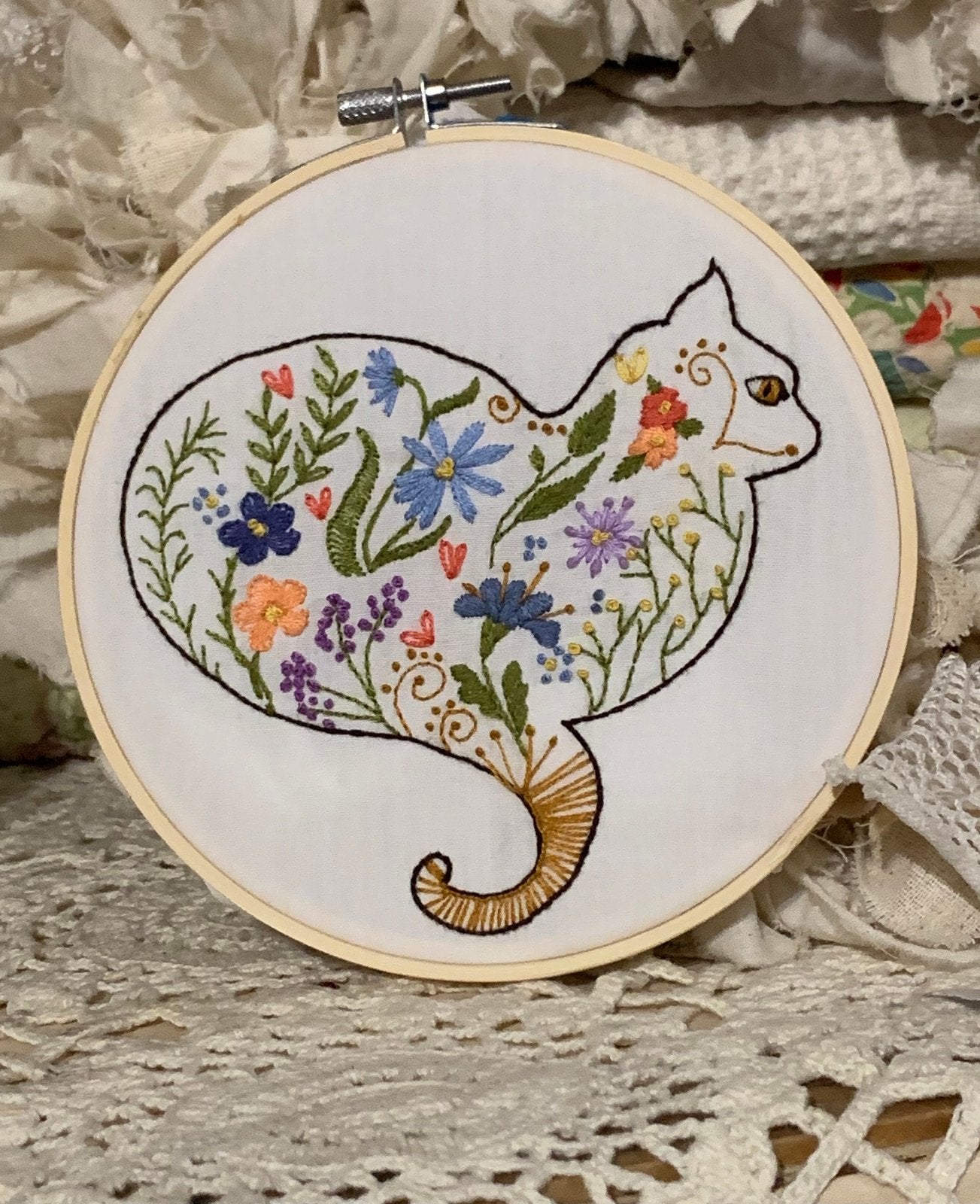 Pattern Hand Embroidery Design PDF Instant download