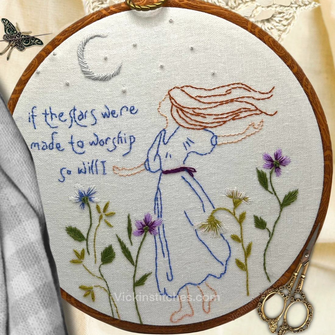 Christian Embroidery Kit – Faith-Inspired Hand Stitching for Meaningful DIY Art