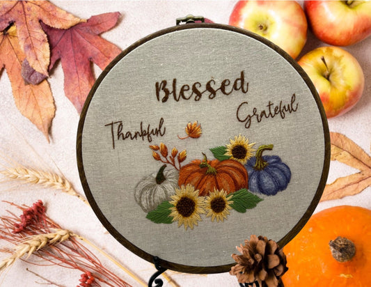 Crafting an Autumn Wonderland: Explore the Beauty of the Fall with Our Embroidery Hoop Kit