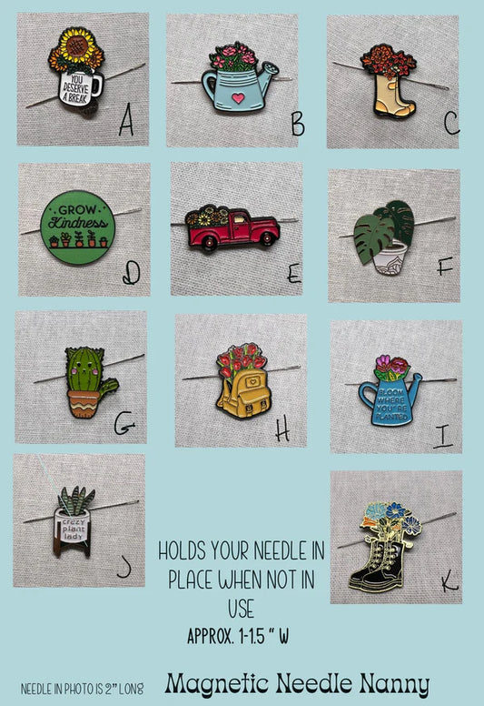 Garden-Inspired Needle Magnets