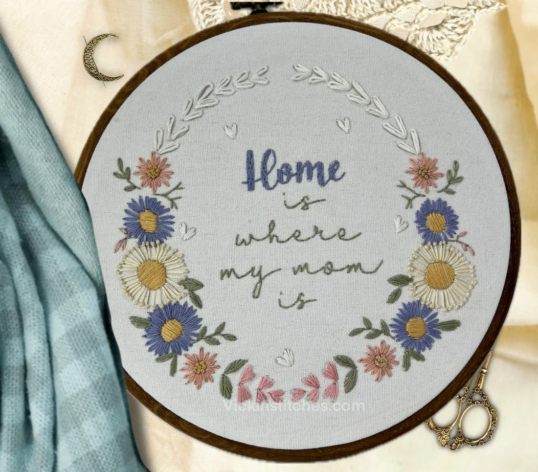 Mother's day DIY Embroidery gift