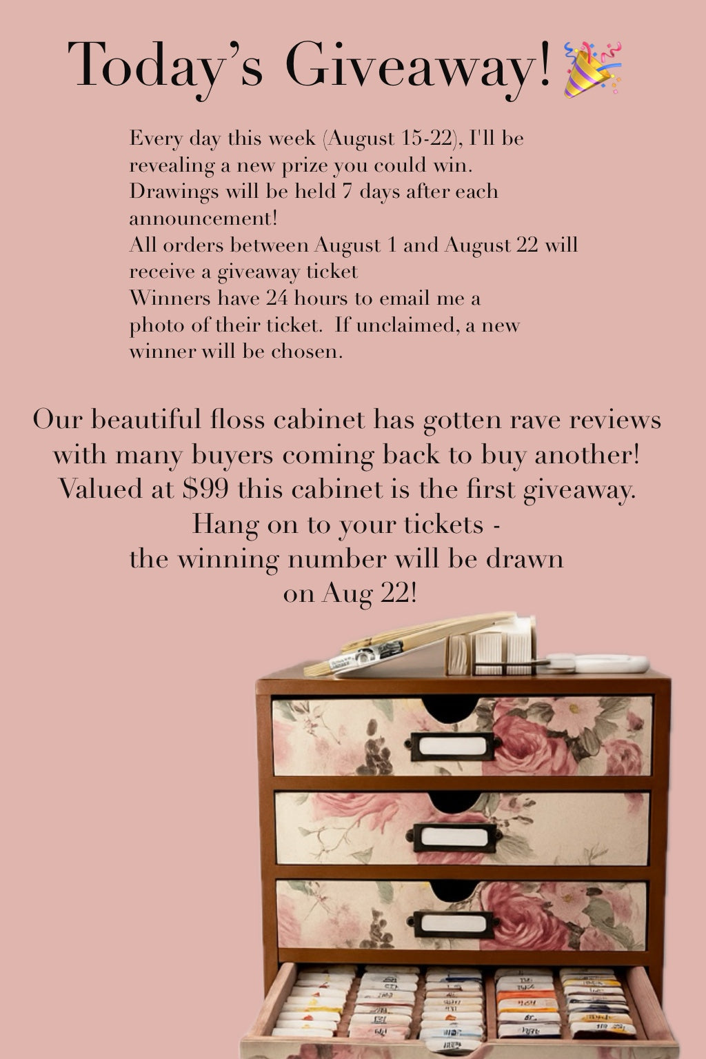 GIVEAWAY DAY 1