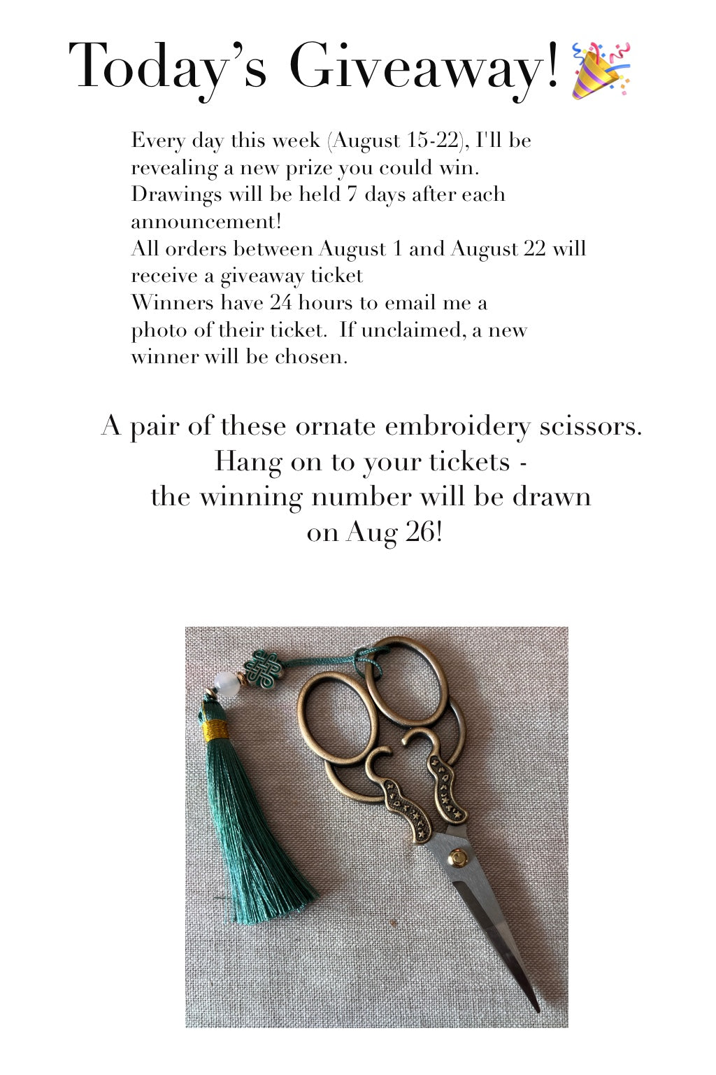 Giveaway Day 5