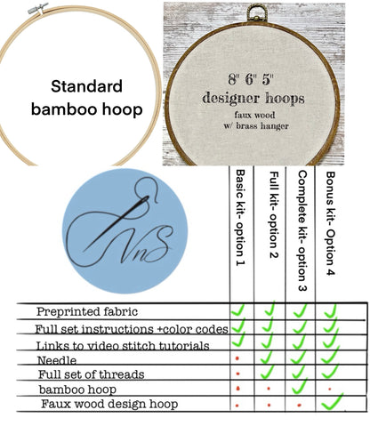 1-Winnie the Pooh Series Hand Embroidery Kit for Beginners-1