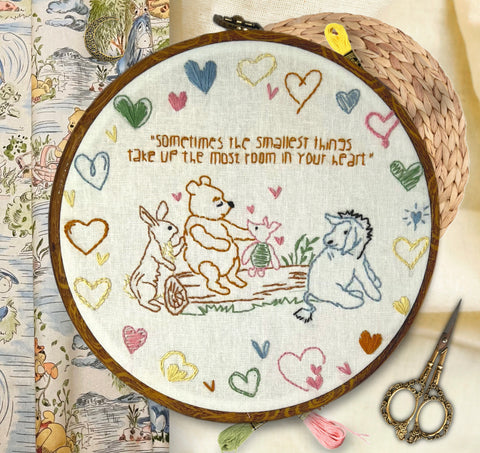 2-Winnie the Pooh Series Hand Embroidery Kit for Beginners-2