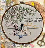 3-Winnie the Pooh Series Hand Embroidery Kit for Beginners-3