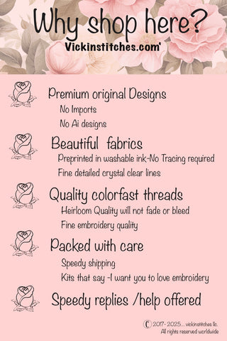Bluebird Pond Embroidery Kit • DIY Hand Embroidery Pattern with Flowers & Quote • Beginner Friendly Fall Hoop Art • Inspirational Stitching