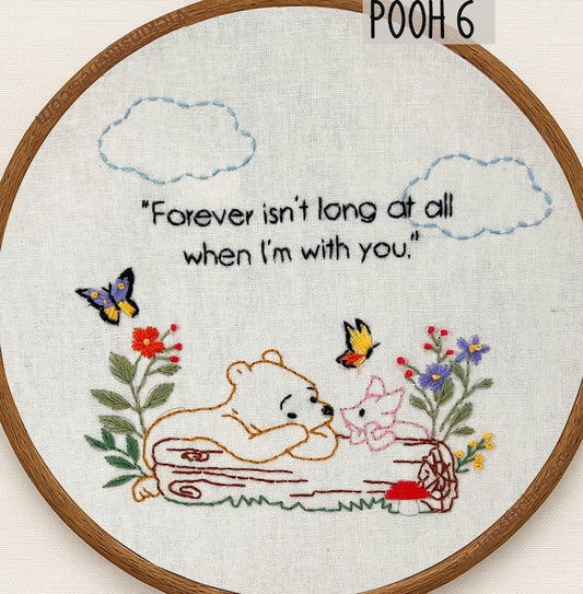 6-Winnie the Pooh Series Hand Embroidery Kit for Beginners-6