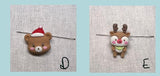 Unique  floral Needle Minders, Needle Magnets, Needle Nannies, Assorted styles, gifts for her, handmade gifts, stitcher accessories