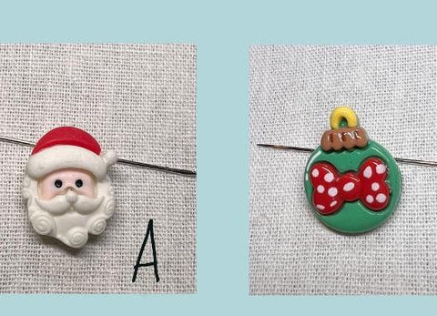 Unique  floral Needle Minders, Needle Magnets, Needle Nannies, Assorted styles, gifts for her, handmade gifts, stitcher accessories
