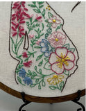 8" Pregnancy Motherhood, Baby Shower Embroidery Kit