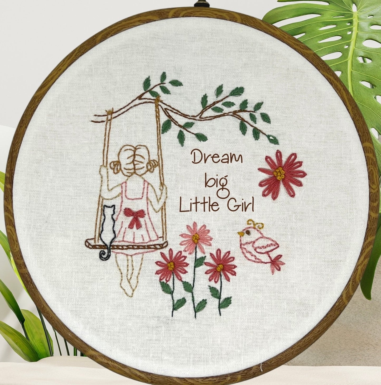 6" Child of God , Dream Big  Embroidery Kit