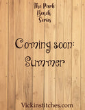 6”  3 Season Park Bench Series Embroidery Kits