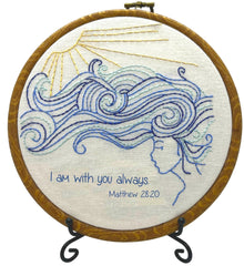 6" Beach Vibes Embroidery Pattern PDF Download