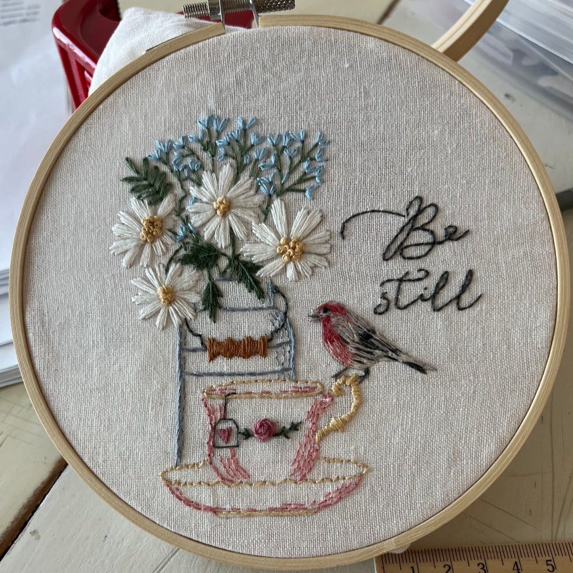 6" 'Be still' PDF Pattern